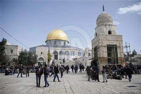 Friday Prayer at Al-Aqsa Mosque - Anadolu Ajansı