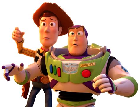 Woody and Buzz Lightyear 'SCARED' - VECTOR by Batboy101 on DeviantArt