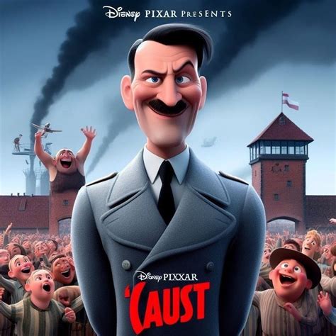 Gab Users Share AI-Generated Pics Of Pixar Hitler