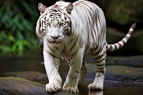 Wallpaper Harimau Putih, Hewan, Kebun Binatang, Macan Putih Latar Belakang untuk Unduhan Gratis