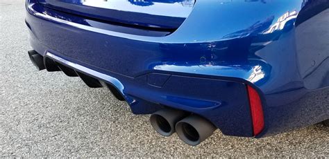 F90 BMW M5 Black Exhaust Tips