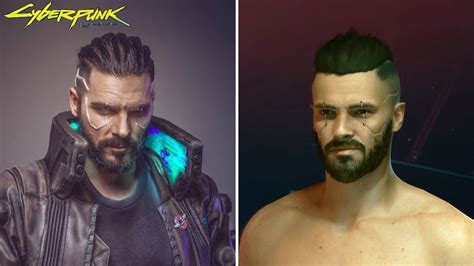 Cyberpunk 2077 character creation male ideas