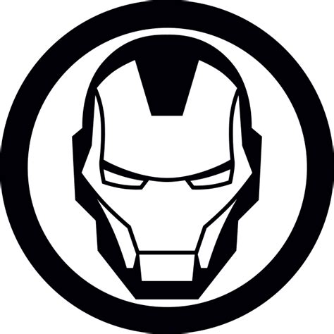 Infinity War - Iron Man Face Logo Clipart - Full Size Clipart (#4125572) - PinClipart