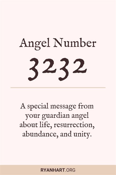 Angel Number 3232: 3 Spiritual Meanings of Seeing 3232 | Ryan Hart