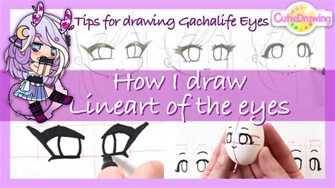 How To Draw Gacha Life Eyes At Drawing Tutorials | Images and Photos finder