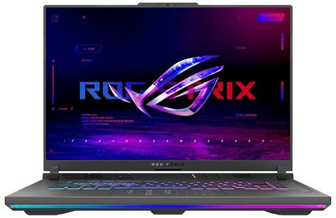 ASUS ROG Strix G16 - 13450HX · RTX 4050 140W · 16.0″, WUXGA (1920 x 1200), 165 Hz, IPS · Windows ...