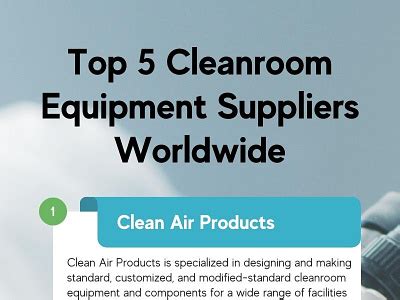 Top 5 Cleanroom Equipment Suppliers Worldwide - BIOAIRO by BIOAIRO on ...