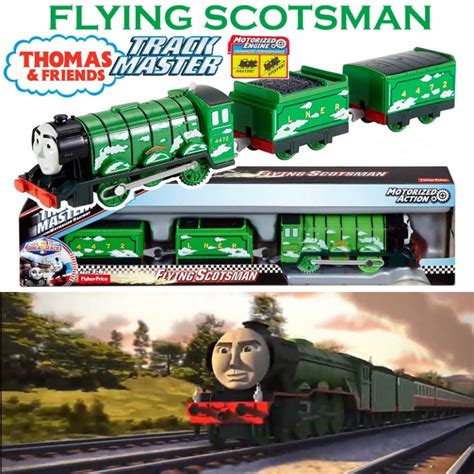 Thomas Friends Fisher Price Trackmaster Flying Scotsman Train | stickhealthcare.co.uk