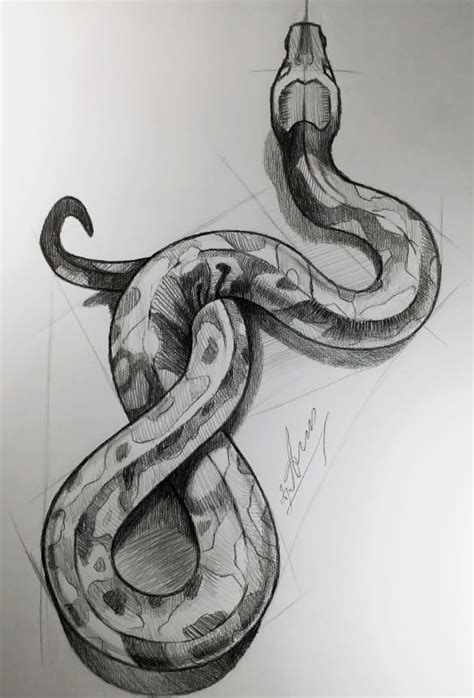 Snake art | Art drawings sketches creative, Snake drawing, Snake art