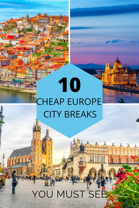 CHEAP EUROPE CITY BREAKS | European city breaks, Europe travel, City break