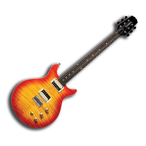 Hamer Sunburst Electric Guitar Cherry Sunburst Flame Maple Top PRO-SCM Setup – South Coast Music