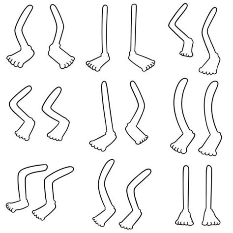 Royalty Free Pretty Legs And Feet Cartoon Clip Art, Vector Images & Illustrations - iStock