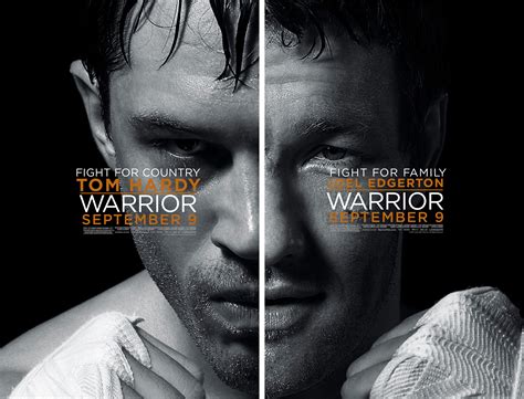 Warrior (2011): Grade: A: starring Joel Edgerton, Tom Hardy, & Nick Nolte: directed by Gavin O ...