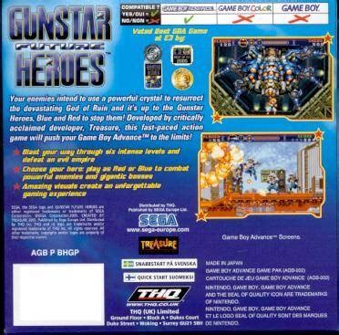 Gunstar Super Heroes for Game Boy Advance - Sales, Wiki, Release Dates, Review, Cheats, Walkthrough