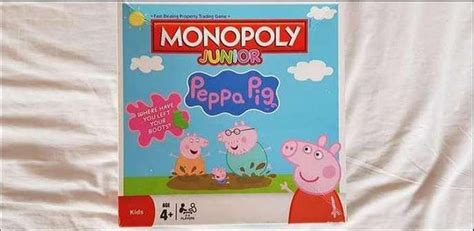 FreelyWheely: Monopoly Junior: Peppa Pig Edition Board Game (age 4+ & 2 ...