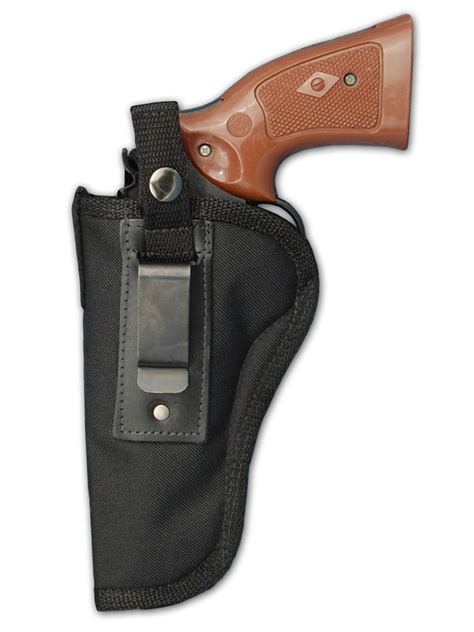 Belt Holster for 4" 22 38 357 41 44 Revolvers - Barsony Holsters