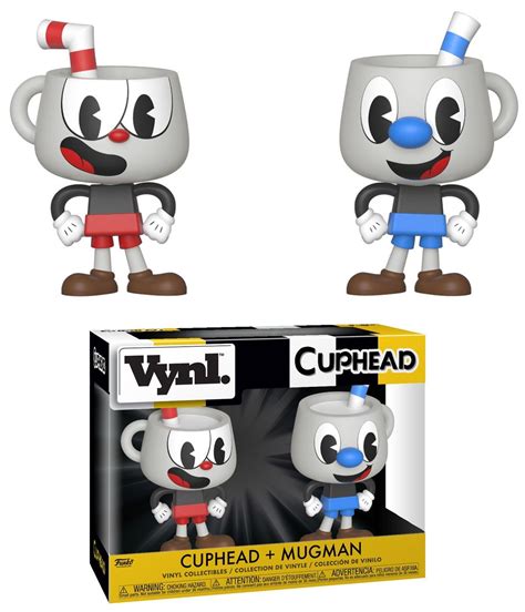 Funko Cuphead Vynl. Cuphead Mugman Vinyl Figure 2-Pack - ToyWiz