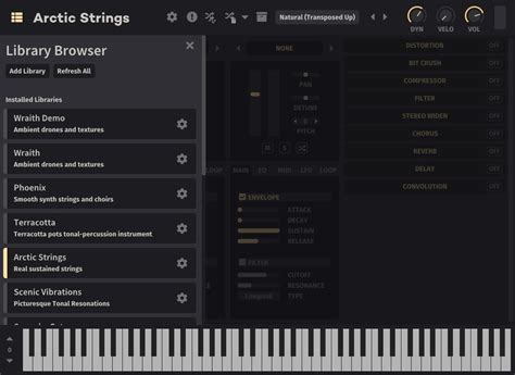 Arctic Strings: Mirage by FrozenPlain - Strings Plugin VST Audio Unit