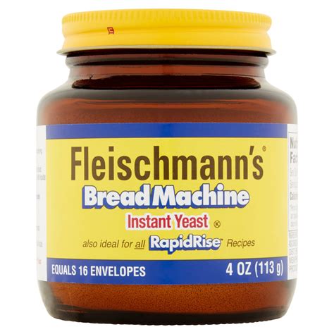 Fleischmann's Classic Bread Machine Yeast, 4 oz - Walmart.com