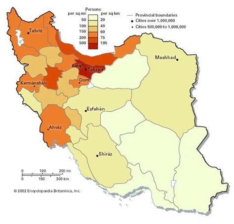 Iran Politics Club: Iran Ethnic, Population & Attractions Maps 15 ...