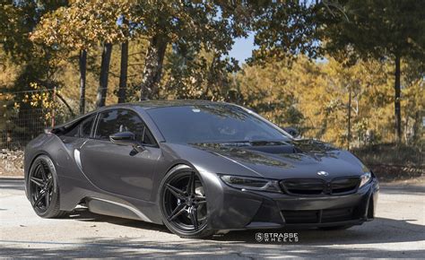 Custom Parts Add Aggressiveness to Black BMW i8 — CARiD.com Gallery