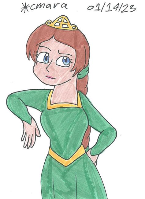 Princess Fiona, human form by cmara on DeviantArt