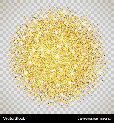 Gold glitter texture with sparkles Royalty Free Vector Image