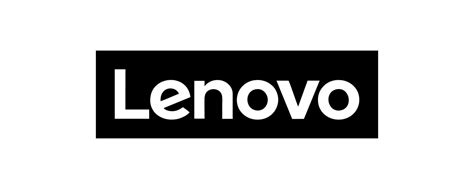 Lenovo white logo on black background 19550633 Vector Art at Vecteezy