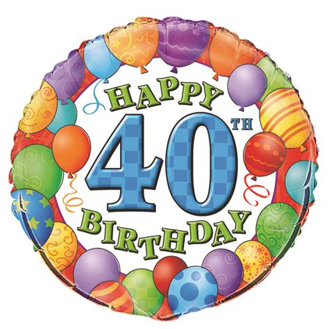 Happy 40th Birthday Images - ClipArt Best