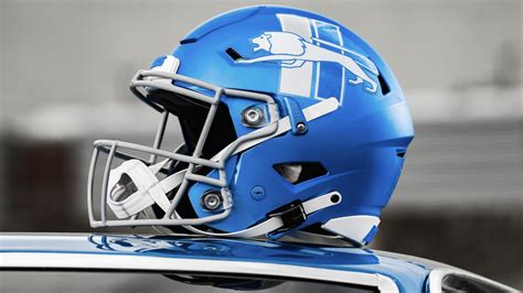 Lions unveil new alternate helmet for 2023 season