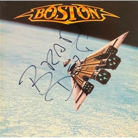 Signed Boston Third Stage Album Cover