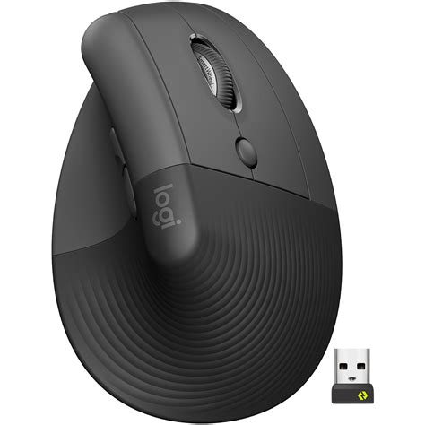 Logitech Lift Vertical Ergonomic Wireless Mouse 910-006466 B&H