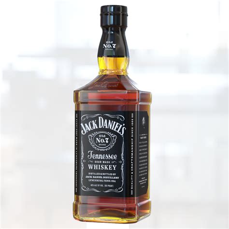 3d jack daniel s bottle