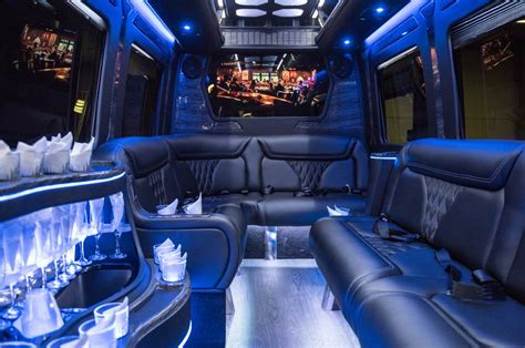 Mercedes-Benz Sprinter Limo - Mercedes Sprinter Limo Bus Rental