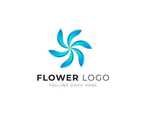 Premium Vector | Flower logo design vector