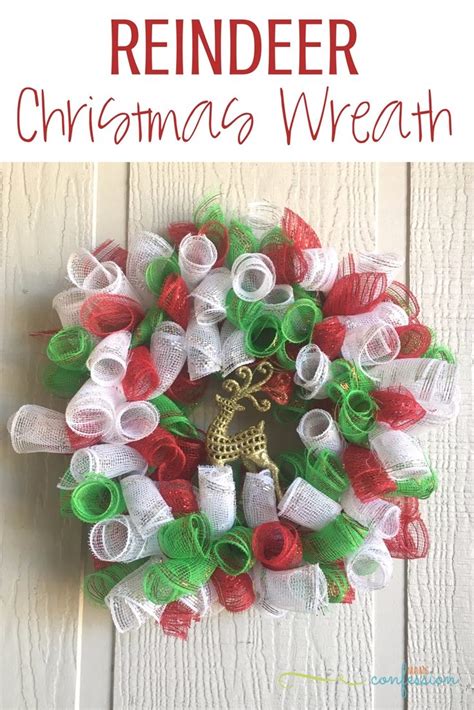 Wreaths Wreaths & Door Hangers Christmas Deco Mesh Wreath etna.com.pe