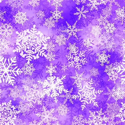 Premium Vector | Seamless pattern of complex christmas snowflakes in ...