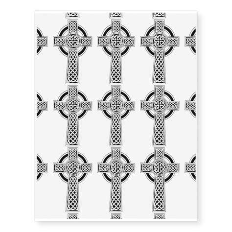 Celtic Knot Cross Tattoos (Temporary) | Zazzle