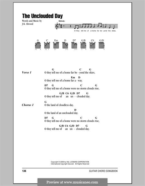 The Unclouded Day (from Heavenly Home: Three American Songs) by J. Alwood on MusicaNeo