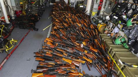 Somalia-Bound Weapons Cache Worth $2m Seized | World News | Sky News