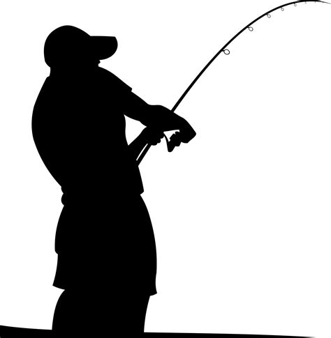 Fishing Rods Fisherman Silhouette - Fishing png download - 1874*1920 ...