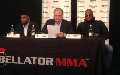 Video: Paul Daley and Michael ‘Venom’ Page get into it at Bellator ...