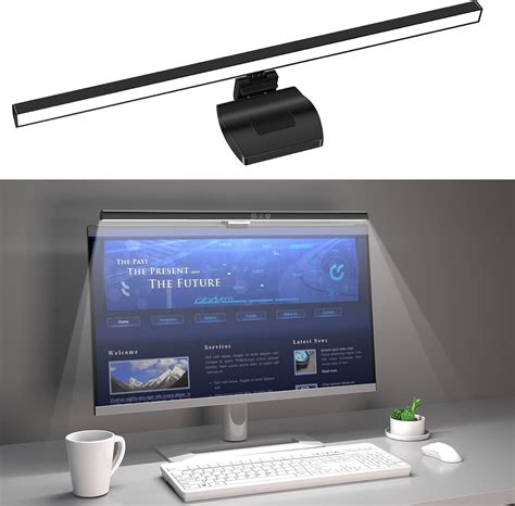 LED Lamps Stepless Dimming Eye-Care LED Desk Lamps PC Computer Monitor LED Light Bar Monitor ...