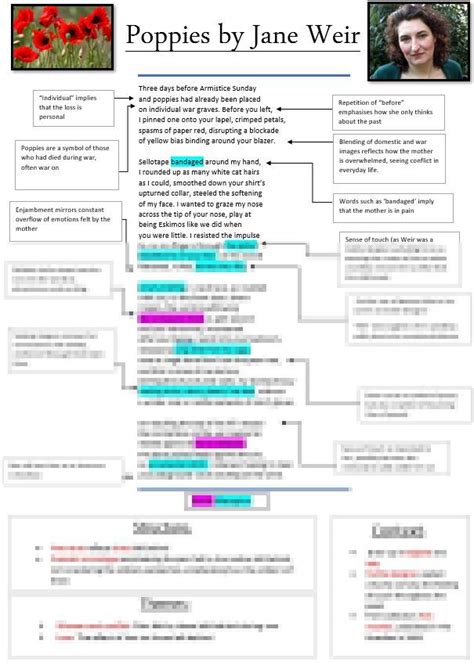 Poppies Analysis In Poem Analysis Gcse Poems English | sexiezpix Web Porn