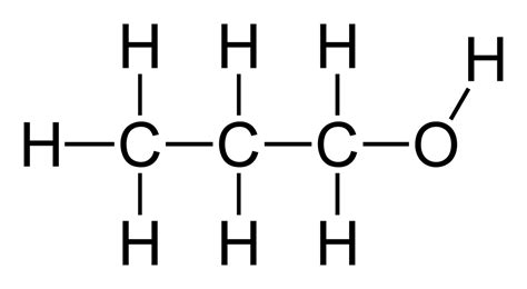 Propanol Lewis Structure