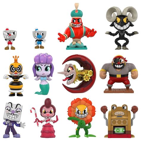 Funko Cuphead Mystery Minis Cuphead Mystery Box 12 Packs - ToyWiz