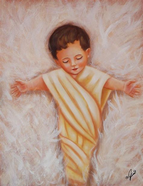 Baby Jesus Painting by Joni McPherson - Fine Art America