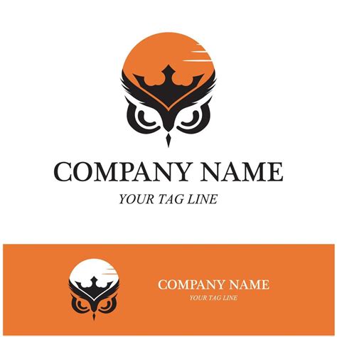 owl logo design illustration template 12164324 Vector Art at Vecteezy