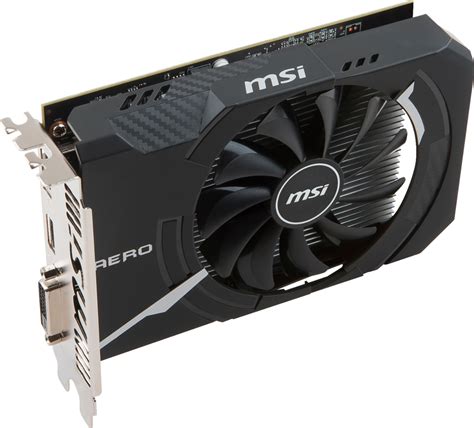 Customer Reviews: MSI AMD Radeon RX 560 AERO ITX OC 4G GDDR5 PCI Express 3.0 Graphics Card Black ...