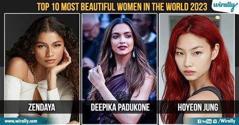 Top 10 Most Beautiful Women In The World 2023 - Wirally